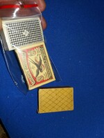 Régi mini gyufák utazási emlékek gyufák címke gyűjtőknek egyben a képek szerint