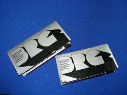 Old Hungarian brg tape recorder tear-off fiber match label for collectors in one, as shown in the pictures