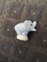 Antik Herendi art deco mini kék elefánt