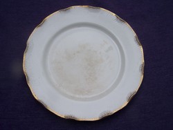 Antik francia ﻿Sarreguemines﻿ porcelán csemegés tányér