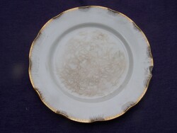 Antik francia ﻿Sarreguemines﻿ porcelán csemegés tányér