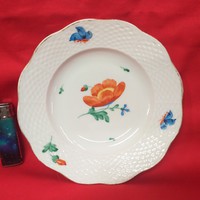 Old Herend flower pattern plate.1942..18.5 Cm