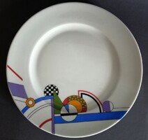 Very rare postmodern/constructivist design plate, kahla 1990s Germany