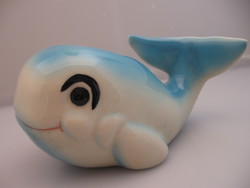 Bébi delfin forma porcelán persely