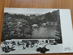 Erdély, Szováta, Medve tó, bélyegezve 1962
