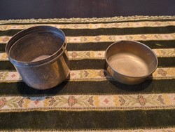 Antique silver plated dishes