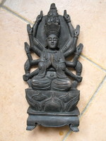 Wooden statue, Eastern, Indian Shiva goddess - approx. 28 cm