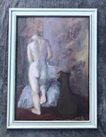 Old female nude, by an unknown creator!