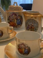 Zsolnay porcelain tea set