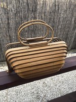Retro bamboo bag from the 1960s.