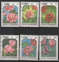 Cuba 1155 mi 2943-2948 1.30 euros