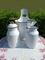 Old junk and milk jugs