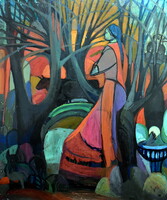 János Nagy (1922 - 2009) fairytale forest