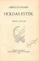 Kálmán Miskolczy: moonlit nights 1933