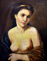 Ilona Vadász (1890 - ?) Nude portrait