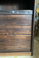 Sheet music cabinet with shutters, filing cabinet
