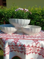 Bulgarian porcelain scone bowls