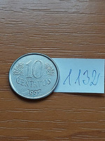 Brazil brasil 10 centavos 1997 1132