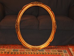 Oval frame 80x68 cm, gift with quality tapestry