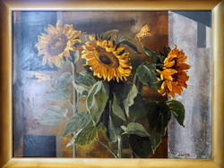 Záborszky viola: sunflowers