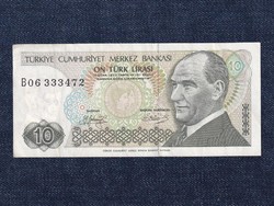 Törökország 10 Líra bankjegy 1970 (id74069)
