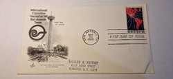 Első napi bélyeg 1968 International Exposition HemisFair