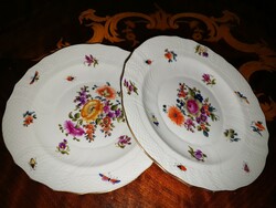 Herend antique cake plate 2 pcs