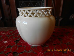 Zsolnay large openwork bowl, 17 cm