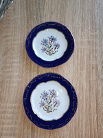 Zsolnay small decorative plates (2 pcs.)