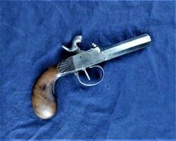 Very rare, antique, front-loading pistol, approx. 1820!!!