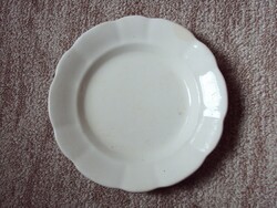 Retro régi kerámia kis süteményes tányér Gránit K, K. K. jelzés