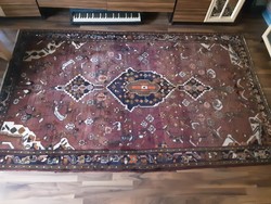 Valódi iráni, kézzel csomózott perzsa szőnyeg, Hamadan mintázat