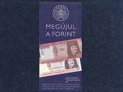 MNB kiadvány az 500 Forintos bankjegyek érvényességéről 2017 (id77379)