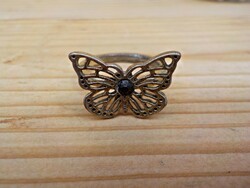 Vintage butterfly ring