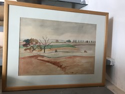 Bornemisza Géza akvarell(Henri Matisse növendéke volt)
