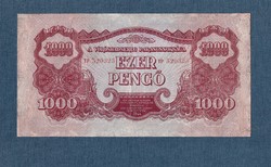 1000 Pengő 1944 a ii. Edition of the Red Army occupying Hungary in World War II