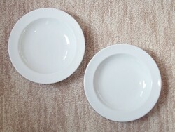 Retro porcelain old deep plate 2 pcs