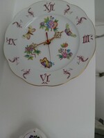 Plate clock with Victoria pattern!