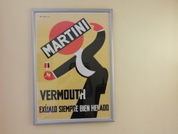 Martini reklámplakát,vintage poster