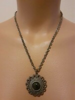 Old necklace (perhaps pewter???)