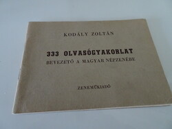 Kodály Zoltán olvasógyakorlat.