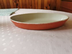 Drasche antik porcelán ovális kocsonyás tányér, számozott
