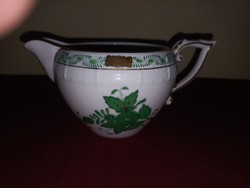 HERENDI  régi porcelán tej kiöntő teás