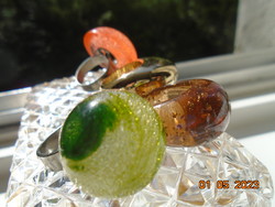 Brand new 4 vintage rings from the 70s-80s