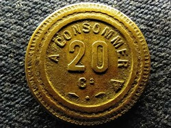France consumer 20 cent token 19 mm (id77433)