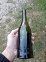 Old beer bottle, green, price: 0.55 l