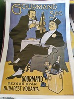 Old advertising prints, posters.