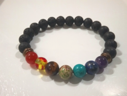 7 Chakra harmonizing mineral bracelet