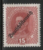 Ausztria 1851 Mi 233  falcos       1,00 Euró