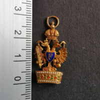 A miniature version of the Order of the Iron Crown, from tail chain. Ratio.